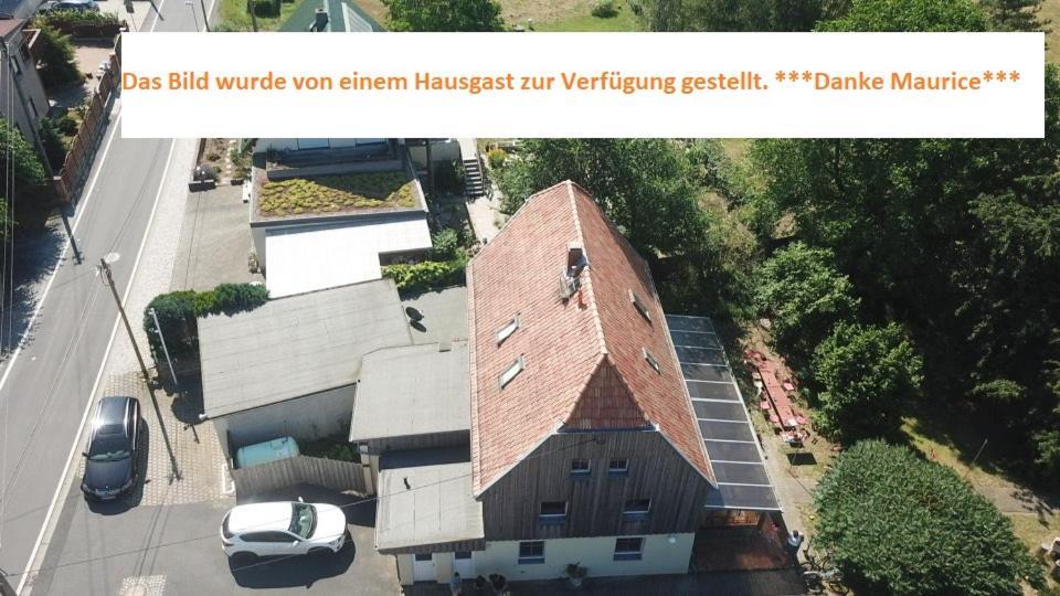 Pension Elbkiosk Kleinzadel Buitenkant foto