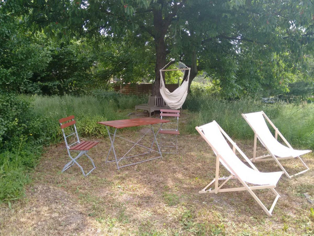 Pension Elbkiosk Kleinzadel Buitenkant foto
