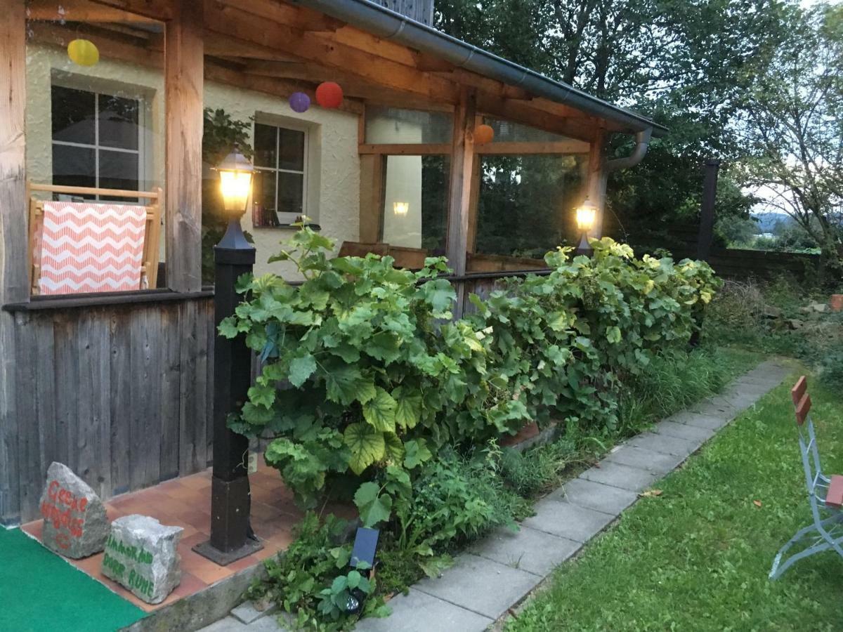 Pension Elbkiosk Kleinzadel Buitenkant foto